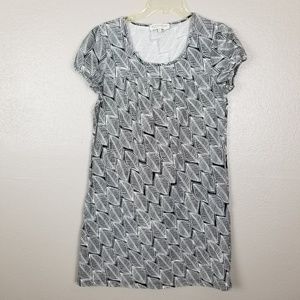 Jones NY Sport B/W Knit Casual Dress M